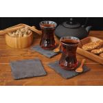 Taş Bardak Altlığı Kare