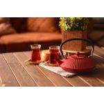 Mate Döküm Demlik 1150 ml Kırmızı