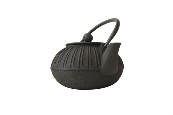 Mat Siyah Döküm Çaydanlık