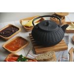 Mat Siyah Döküm Çaydanlık