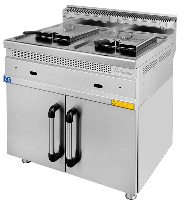 Myco'Ality Gazlı Fritöz & Stand / Çift Hazneli TC.7FG800