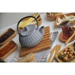 Gümüş Gri Döküm Çaydanlık