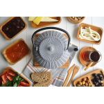 Gümüş Gri Döküm Çaydanlık