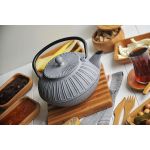 Gümüş Gri Döküm Çaydanlık