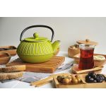 Fıstık Yeşil Döküm Çaydanlık