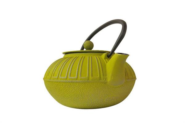 Fıstık Yeşili Döküm Çaydanlık