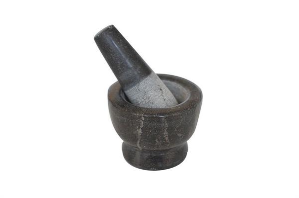 Mat Siyah Taş Havan