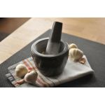 Mat Siyah Taş Havan