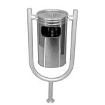 U Tipi Bahçe Çöp Kovası