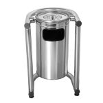 Kafes Tipi Bahçe Çöp Kovası