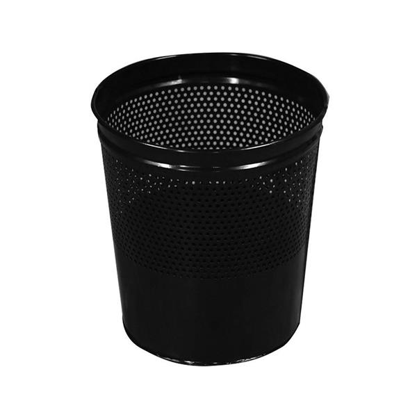 D.M.O Çöp Kovası Delikli Siyah