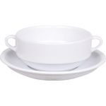 Porselen Venüs Konsome Kase Tabağı 17 cm