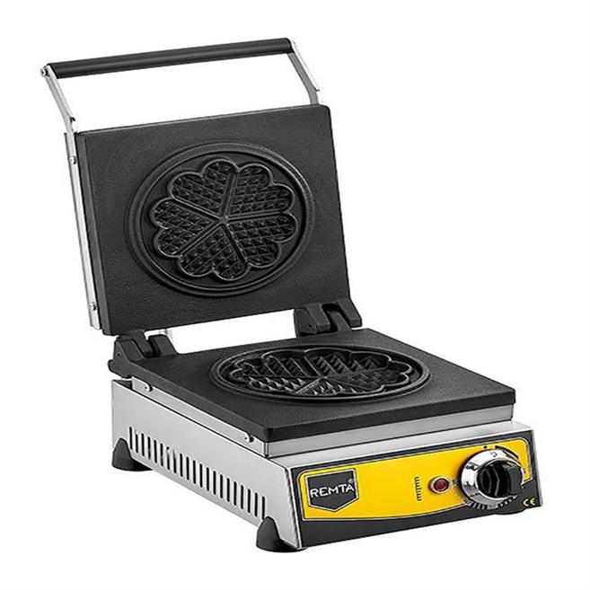 Çiçek Model Waffle Makinesi Elektrikli 16 cm Çap W11