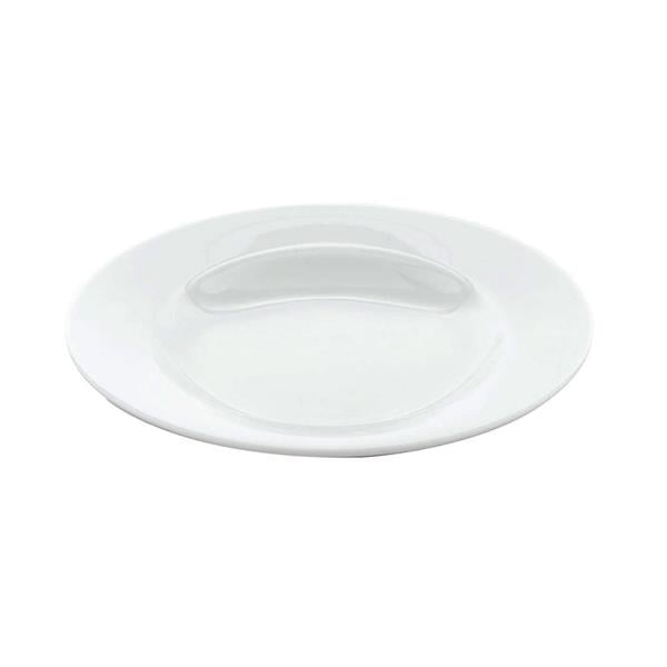 Porselen Köşeli & Yeni Otel Çukur Tabak 21 cm