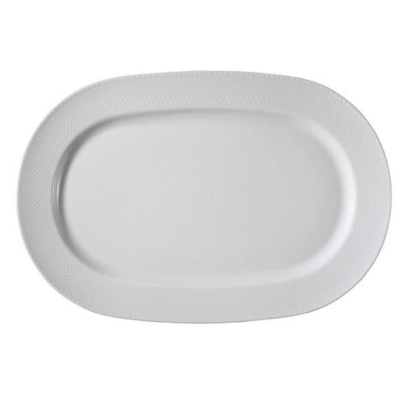 Porselen Zümrüt Kayık Tabak