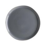 Bonna Gris Cras Düz Tabak 21 cm