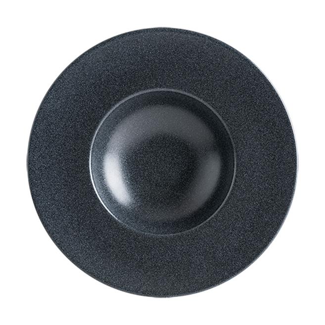 Bonna Graphite Banquet Çukur Tabak 28 cm