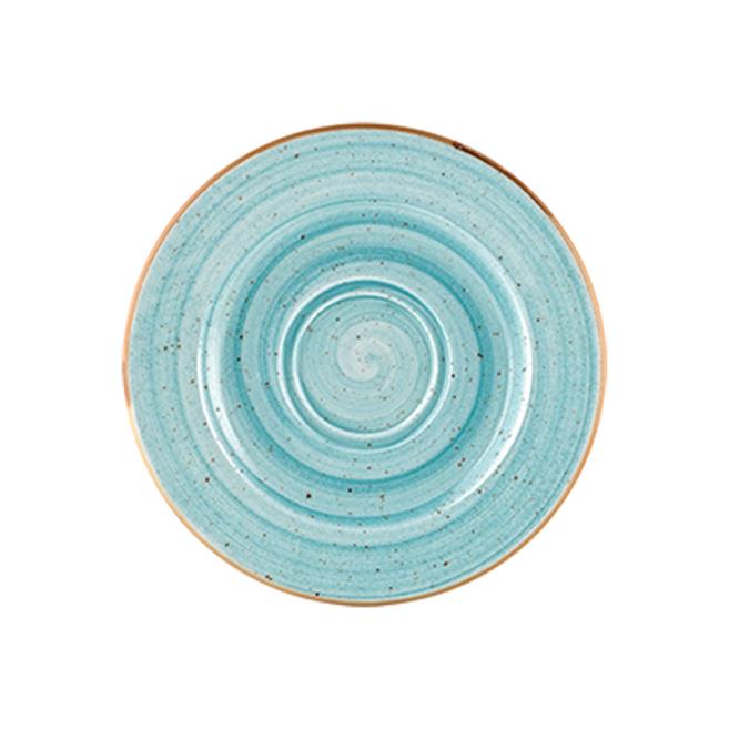 Bonna Aura Aqua Rita Kahve Fincan Tabağı 16 cm