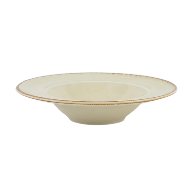 Porselen Seasons Sarı Çukur Tabak 26Cm 