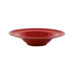 Porselen Seasons Kırmızı Çukur Tabak 26C