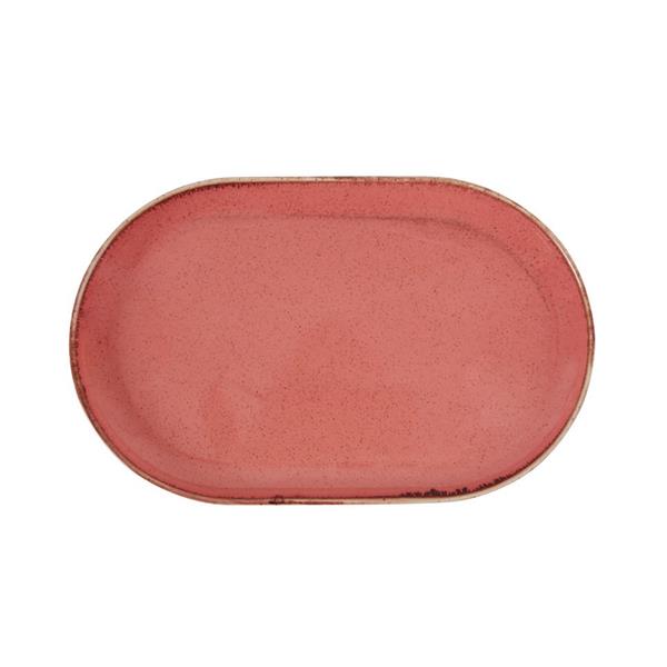 Porselen Seasons Turuncu Kayık Tabak 32C