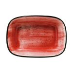 Bonna Aura Passion Gourmet Dikdörtgen Kayık Tabak 12 cm