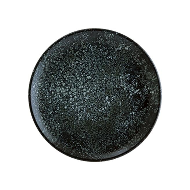 Bonna Cosmos Black Gourmet Düz Tabak 17 cm