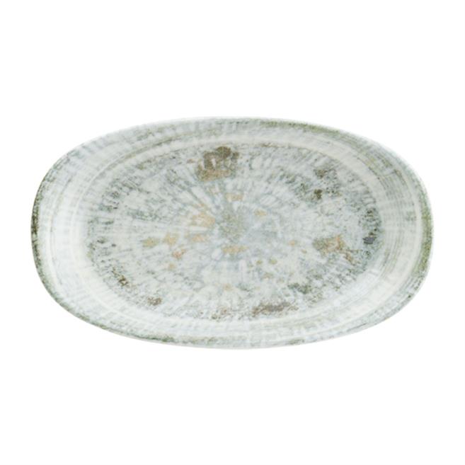 Bonna Odette Olive Gourmet Oval Kayık Tabak 34 cm