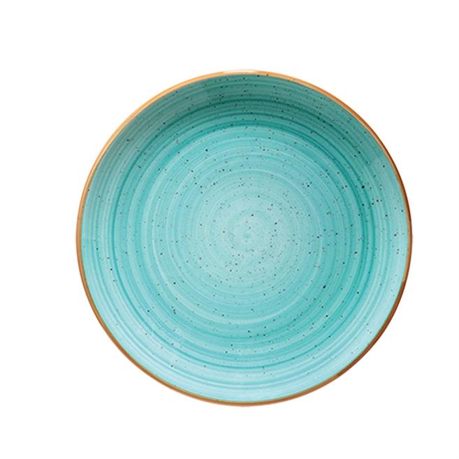 Bonna Aura Aqua Düz Tabak 25 cm