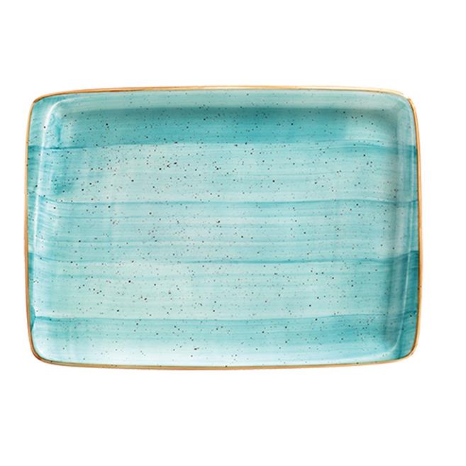 Bonna Aura Aqua Moove Dikdörtgen Tabak 23 cm