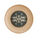 Bonna Mezopotamya Mozaik Kahve Gourmet Düz Tabak 27 cm