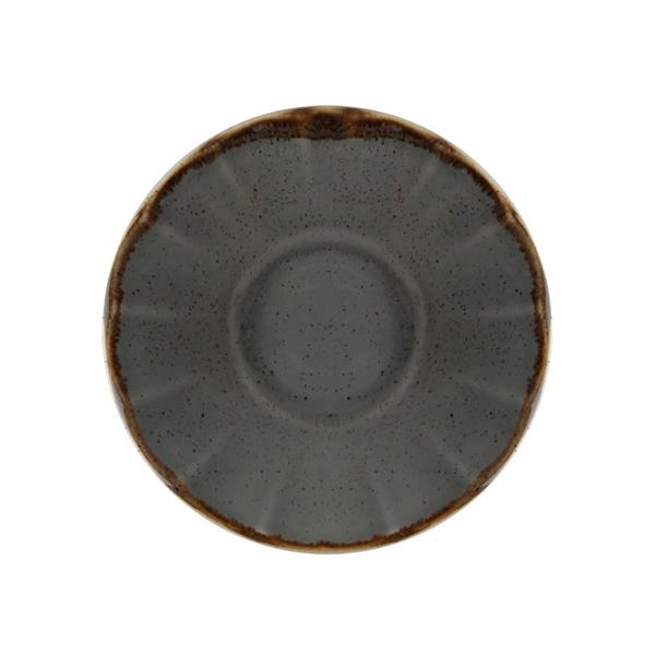 Porselen Seasons Koyu Gri Ergonomik Çay 