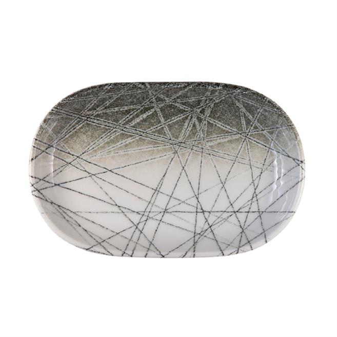 Porser Canyon Oval Kayık Tabak 37 cm