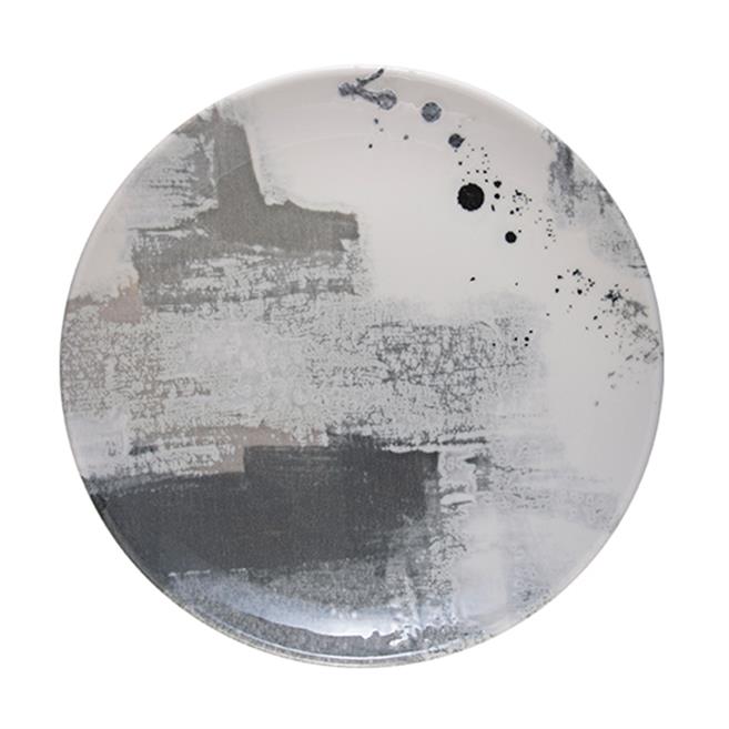 Porser Canvas Düz Tabak 25 cm