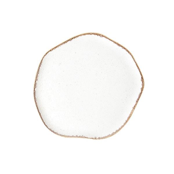 Porselen Pure Seasons Bej Düz Tabak 21Cm