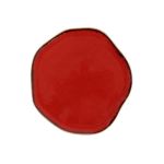 Porselen Pure Seasons Kırmızı Düz Tabak 