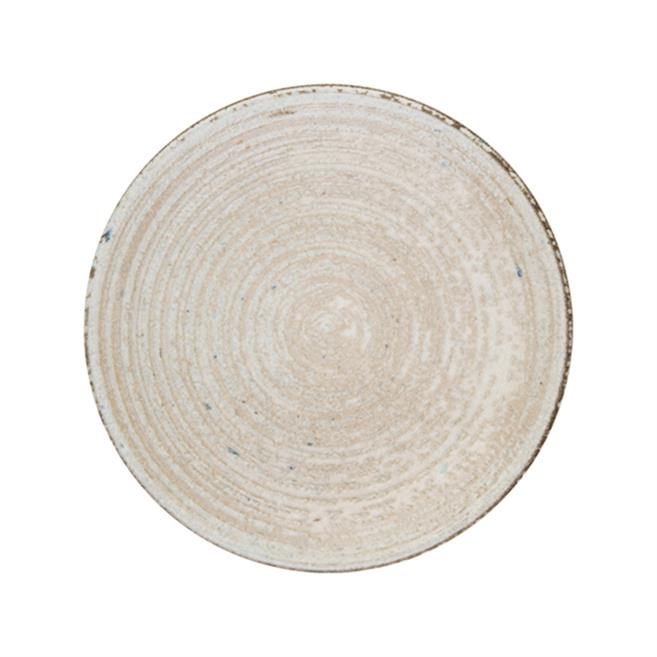 Porser Mocha Lona Düz Tabak 17 cm