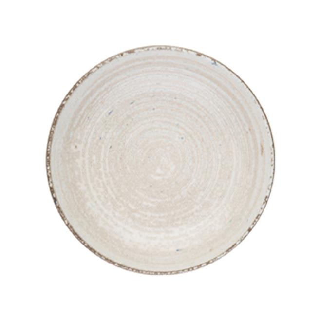 Porland Mocha Valle Çukur Tabak 25 cm