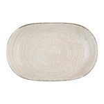 Porser Mocha Magnus Oval Kayık Tabak 18 cm