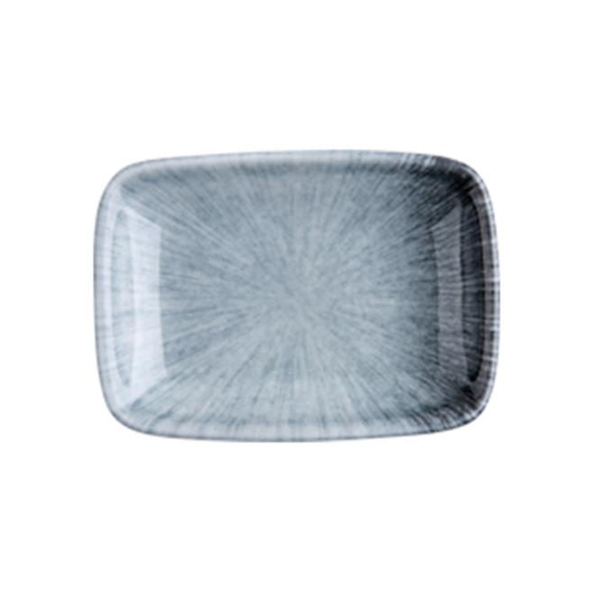 Porser Vortex Quadro Dikdörtgen Kayık Tabak 13 cm