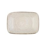 Porser Mocha Quadro Dikdörtgen Kayık Tabak 15 cm