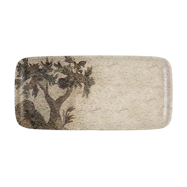 Porser Wise Dikdörtgen Tabak 35 cm