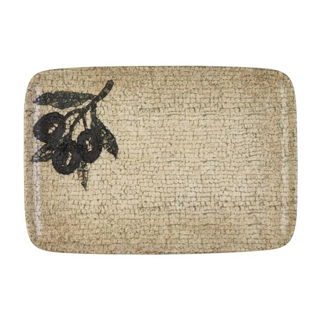 Porser Wise Dikdörtgen Tabak 37 cm