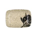 Porser Wise Dilkdörtgen Kayık Tabak 11 cm