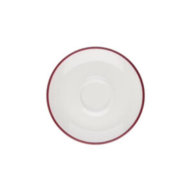 Porser Modest Maroon Lona Espresso Fincan Tabağı 12 cm