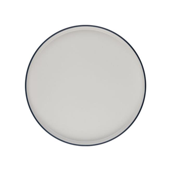 Porser Modest Navy Stolt Düz Tabak 16,5 cm