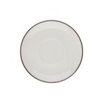 Porser Modest Brown Konsome Tabağı 19 cm