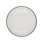 Porser Modest Brown Çukur Tabak 20 cm