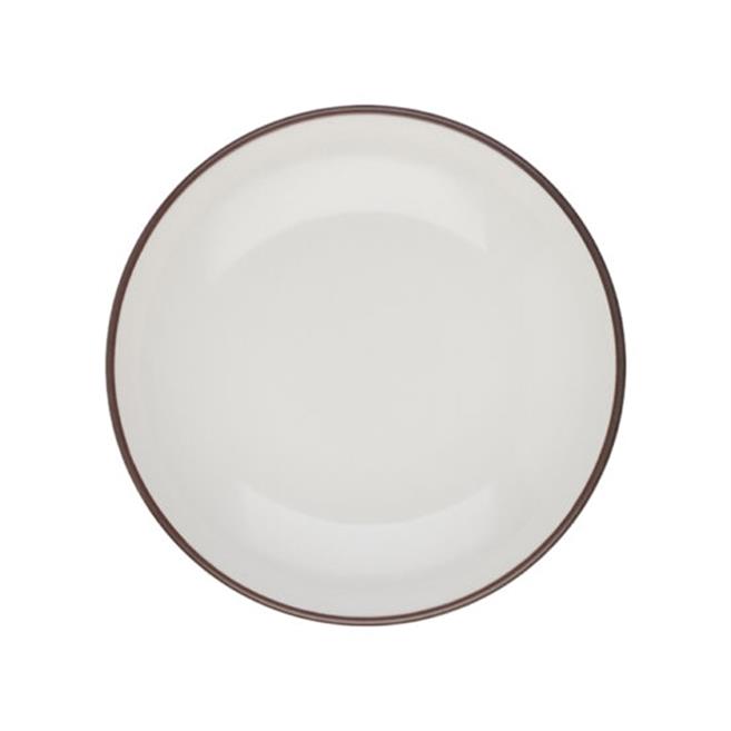 Porser Modest Brown Çukur Tabak 25 cm