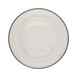 Porser Modest Brown Çukur Tabak 20 cm